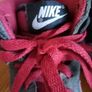 Nike high tops, dunk style grey red 4 36.5 Image 4