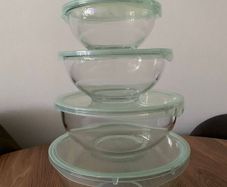 Glass Mixing Bowl Set