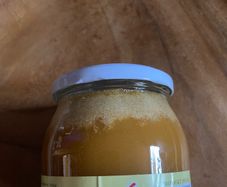 organic 100% natural raw pure honey jar 1,25kg