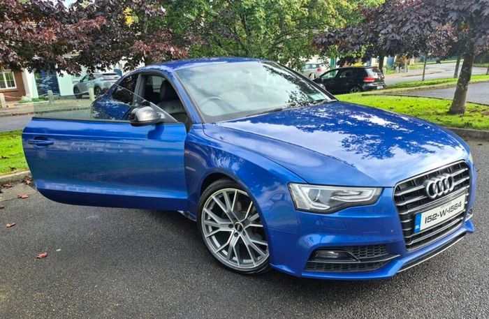 Audi A5 S-line coupe. 190bhp