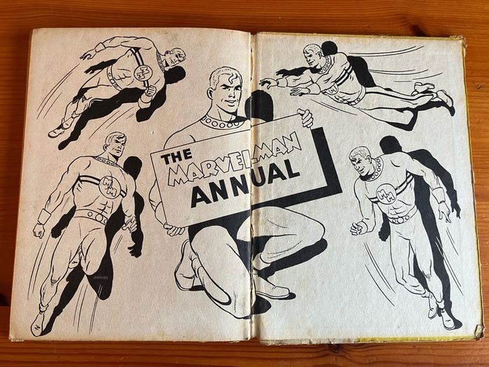 Vintage annual: 'Marvelman' 1956