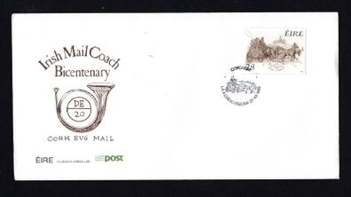 1989 Ireland Commemorates Ireland's Entry in the Whitbread Round The World Race An Post First Day Cover (FDC) with Cork Pictorial Cancel