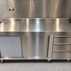 Commercial stainless steel table & equipment