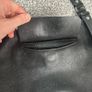 Longchamp Balzane Cowhide Shoulder Bag Medium Leather Grained Authentic Image 6