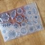 Silicone stamps for crafting and scrapbooking, flowers, leaves NEW Image 2