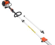 Gas Pole Saw, 25CC 2 Stroke Gas Powered Pole Saws with 20.3 cm Cutting Bar, Cordless Tree Trimmer with 650ml Fuel Tank, 2 to 2.74 m Extendable