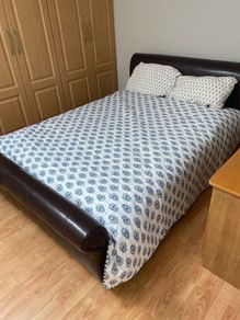 King Leather Bedframe