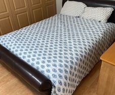 King Leather Bedframe
