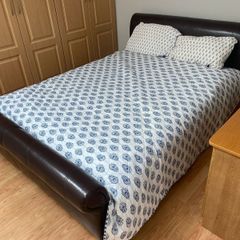 King Leather Bedframe