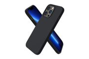 Liquid Silicone Shockproof Case For iPhone 13 Pro Luxury Soft Phone Cover Black New - FHT1IP13PLK