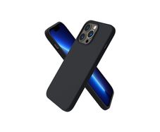 Liquid Silicone Shockproof Case For iPhone 13 Pro Luxury Soft Phone Cover Black New - FHT1IP13PLK