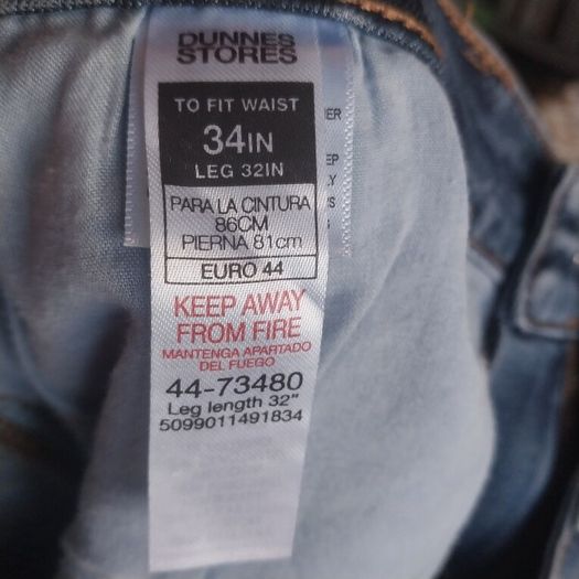 Jeans Dunnes W34 L32