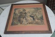 Antique French Print