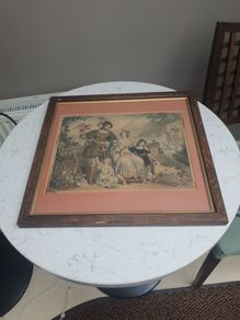 Antique French Print