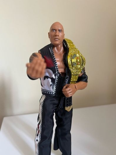 The Rock Ultimate Edition WWE wrestling figure