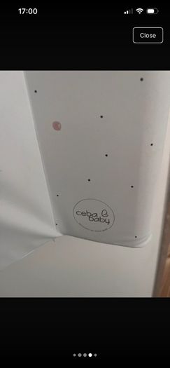 cot changing board