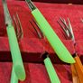 1950s Vintage Cocktail Fork Set Image 2