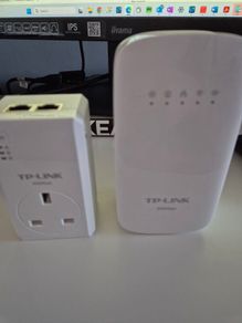 TP-Link Powerlone 500 ac WiFi extender kit, Ethernet, plug socket