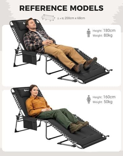 Padded Sun Loungers