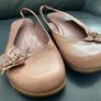 womens sandals flats covered toe genuine leather size UK 5 Image 10