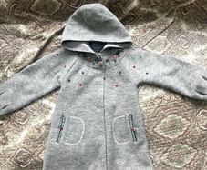 Boiled felted wool coat by Du Pareil au meme