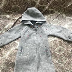Boiled felted wool coat by Du Pareil au meme