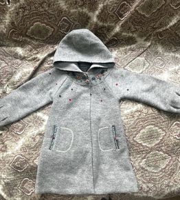 Boiled felted wool coat by Du Pareil au meme