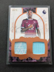 Jaidon Anthony Regalia Relics Match-Worn Memorabilia Topps Royalty Premier League