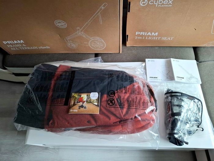 Cybex Priam 2-in-1 Light Seat - Autumn Gold Denim