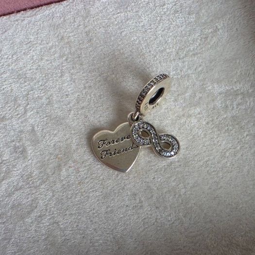 Pandora dangle infinity charm (forever friends) perfect condition