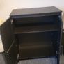 Black Ikea cabinet Image 3