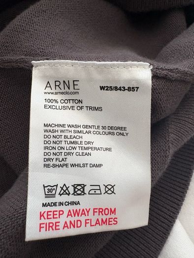 Arne Quarter-Zip Jumper (Dark Grey)