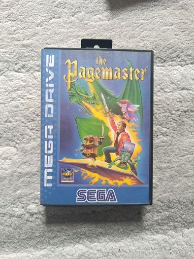 The Pagemaster Mega Drive Boxed
