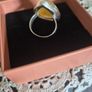 Sterling Silver And Amber Ring Image 2