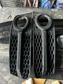 Audi A4 B8 Honey Comb Fog Grills