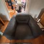Stunning three piece suede leather suite. Image 5