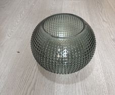 decorative glass pot