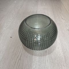 decorative glass pot