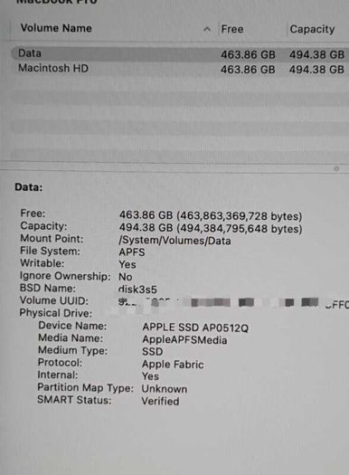 MacBook Pro 13-inch (2020) - Apple M1 - 16GB RAM - 500GB SSD
