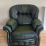 3 seater Leather Couch and 2 Leather Armchairs Image 2