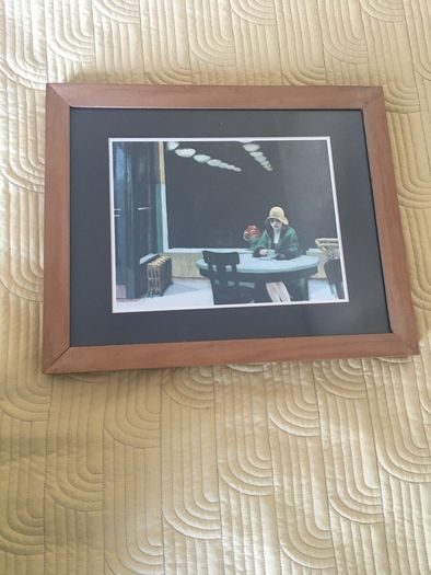 Print - Edward Hopper, Automat