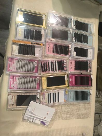 Professional Eyelash Extension Trays New or Used Individual or 90 Euro Bundle