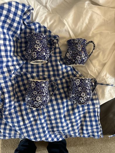 Burleigh Calico Sandringham mugs
