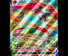 Orbettle VMAX 021/185 Ultra Holo Rare Sword Shield Vivid Voltage SWSH Pokemon Card