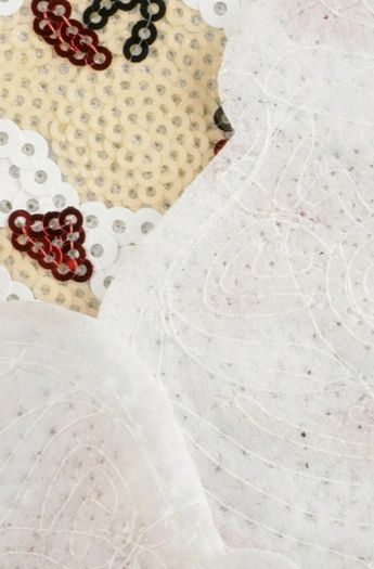 Sequin Santa patch