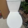 toilet pan and seat Image 2