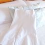 White Linen Skirt - Size 12 Image 2