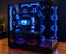 High-end Gaming Pc  Ryzen 7 7800x3d  Asus Radeon Rx 9070 Xt  32gb Ddr5 Rgb