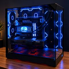 High-end Gaming Pc  Ryzen 7 7800x3d  Asus Radeon Rx 9070 Xt  32gb Ddr5 Rgb