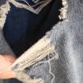 HOLLISTER ripped high waisted jeans Sz W26  (Fit 8-10UK) - Rrp 49.95 Image 4